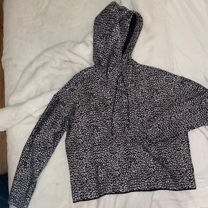 Ultracor Leopard Cropped Hoodie